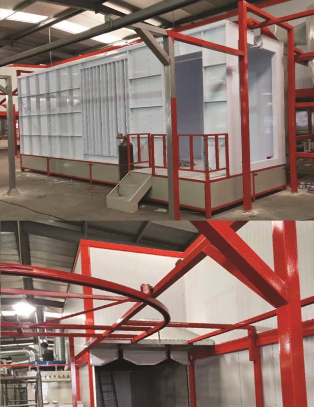 噴塑流水線設備